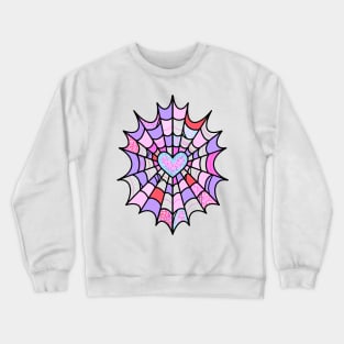 Neo Trad Glitter Web Crewneck Sweatshirt